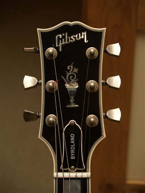 Ted Nugents Gibson Byrdland Headstock As Used In Guitar H Flickr