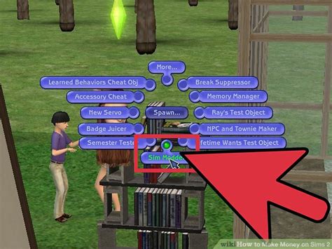 This little white box is generally called the cheat box or the cheat console. type the cheats in there and hit enter. 3 Ways to Make Money on Sims 2 - wikiHow