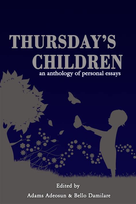 Thursdays Children 11 Contributors To Forthcoming Anthology Discuss