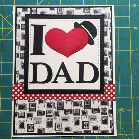 Working On Fathers Day Cards Again And Wishing I Could Send One To Heaven ️ Officialcricut