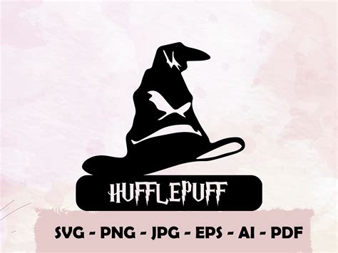 Hufflepuff Svg Harry Potter Svg Cut File Silhouette Quotes Etsy
