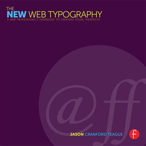 Focal Press Book The New Web Typography Create A
