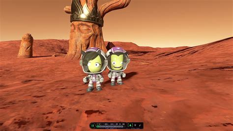 Kerbal Space Programm 2 Val And Jeb Visting The Duna Easter Egg Youtube