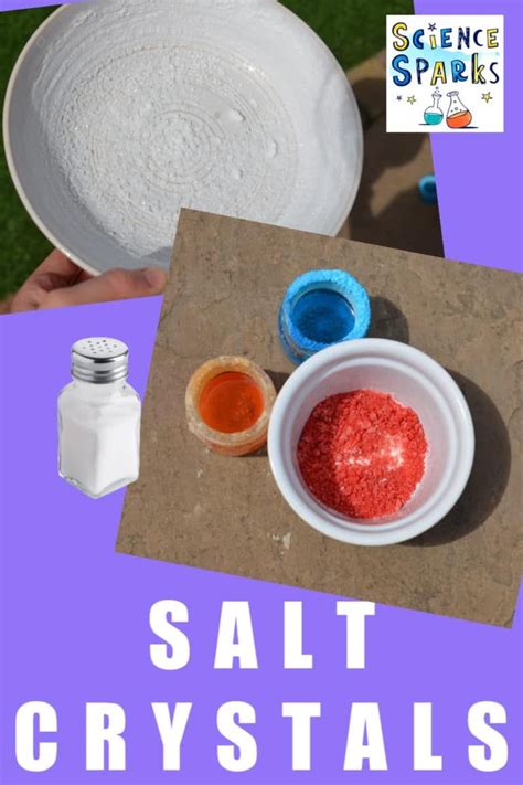 How To Make Salt Crystals Kitchen Science Cool Science Experiments