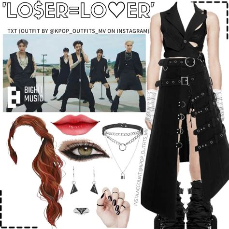 Txt Loerlo♡er Mv Inspired Outfit 1 Kpopoutfitsmv On Instagram