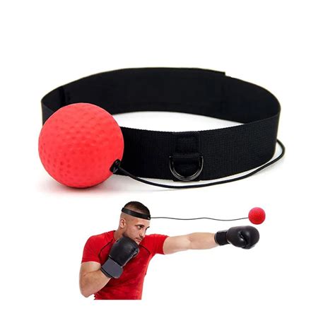 buy boxing fight reflex ball headband punch punching balls martial arts fitness