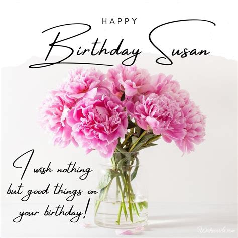 Cool Happy Birthday Cards For Susan