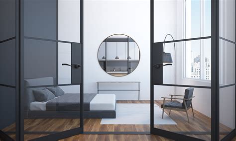 Stunning glass door designs for bedroom