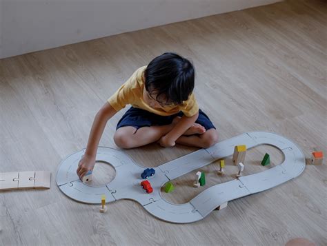 Planworld Rubber Road And Rail System Standard The Better Toy Store