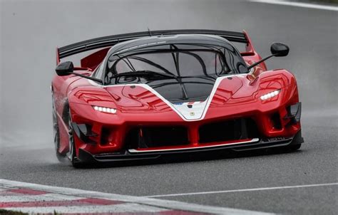 Download Wallpaper Ferrari Red Fxx Track Car Ferrari Fxx K Evo