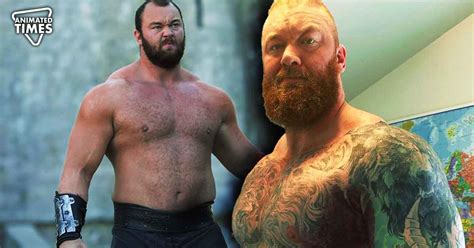 Game Of Thrones Star Hafthor Bjornsson Screams In Pain After Gruesome Chest Injury Tears His