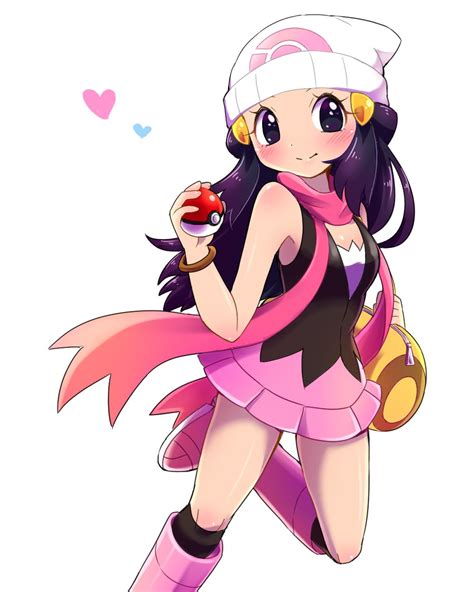 Dawn Pokemon Characters Pokemon Trainer Dawn Anime Wonder Girl Cartoon Movies Anime Music
