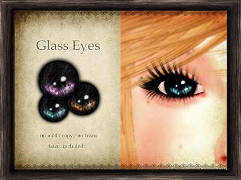 Second Life Marketplace Roly Poly Glasseyes00 Charcoal