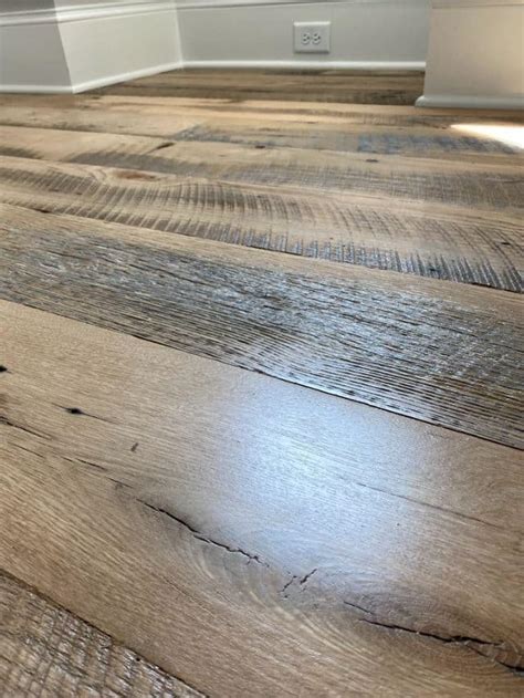 Original Face Skip Planed White Oak Flooring Southend Reclaimed