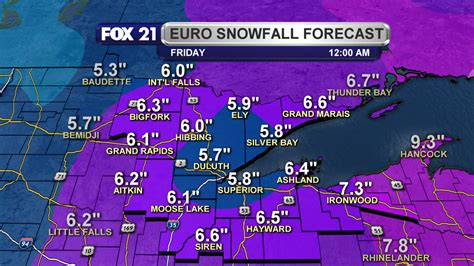 Several Snow Systems To Build Up Accumulations This Week Fox21online