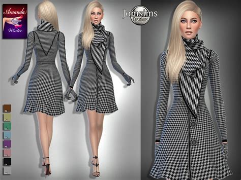 Sims 4 Scarf Cc Our Favorite Custom Scarves For Every