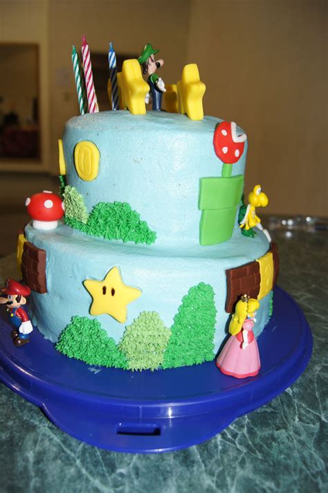 I added a little tylose powder to the fondant for mario and luigi so they would stiffen up a bit. The Mario Bros Cake with Luigi that I made for Cooper's ...