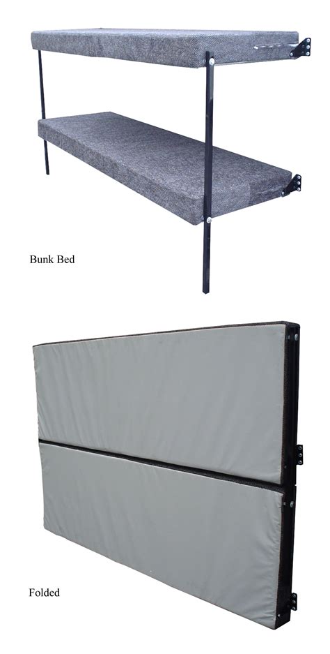 Wall Mount Folding Bunk Bed With Images Fold Out Beds Rv Bunk Beds