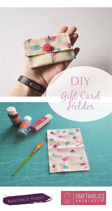 It only takes about 30 seconds per place card holder! Craftaholics Anonymous® | DIY Gift Card Holder