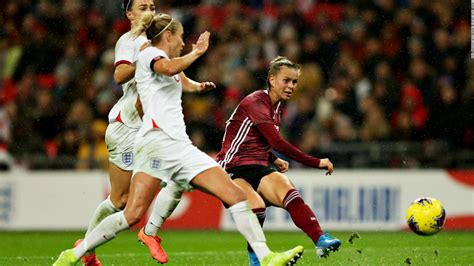 Englands Lionesses Lose To Germany Before Record Crowd Cnn
