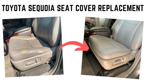 1st Gen Toyota Sequoia Seat Cover Replacement Youtube