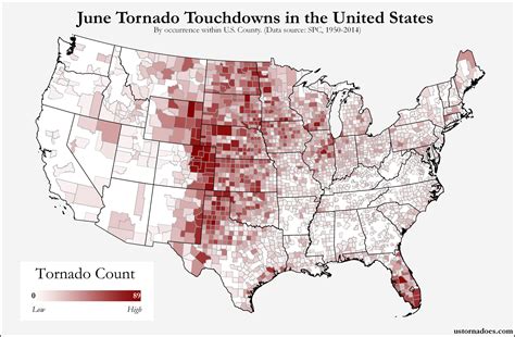 Us Tornado Map Archives