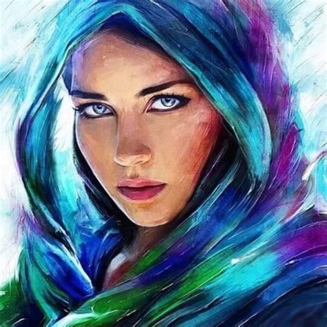 Pin By 𝓙𝓮𝓼𝓾𝓼𝓲𝓽𝓪 𝓐𝓒 On Faces Portrait Art Portrait Painting Woman