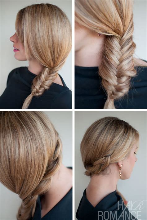 Simple Casual Side Fishtail Braid Super Easy Casual Side Fish Tail