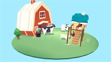 Farm 3d Model By Vertexcat [acc0ad6] Sketchfab