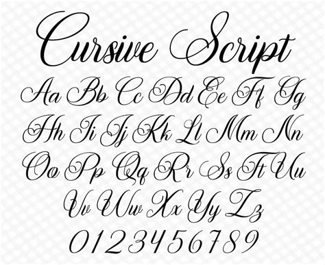 Cursive Font Invite Font Wedding Script Wedding Cursive Font