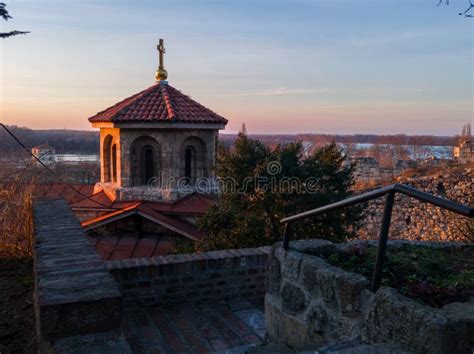 Medieval Chapel Of Saint Petka In Kalemegdan Fortress Belgrade Stock