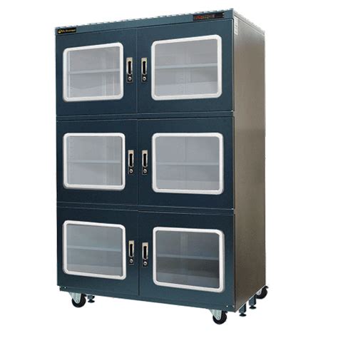 In all likelihood the cabinet is located in an air conditioned space, which keeps the absolute humidity low, requiring less heat for control. Dr Storage Dry Cabinet 1200-6T with turbo dryers
