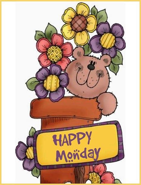 Smiling Bear Happy Monday Image Pictures Photos And Images For