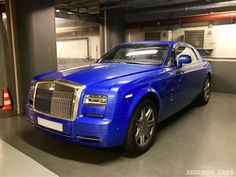 Rolls Royce Phantom Blue Eighth Generation All Pyrenees · France