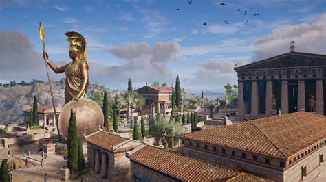 a video game shows the true colors of ancient greece
