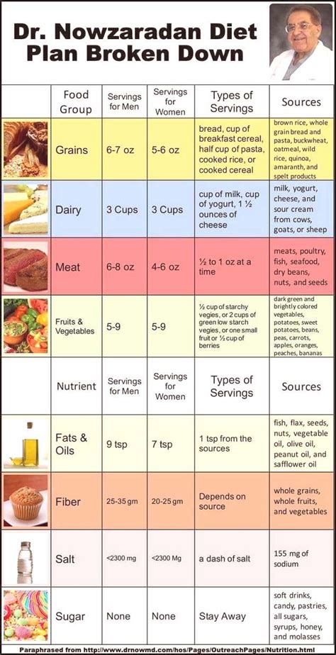 Printable Dr Nowzaradan Diet Plan 1200 Calories Pdf Printable Templates