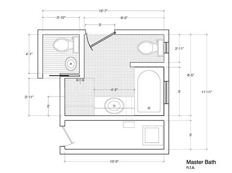 Plan containing the bathroom design. How To Design Bathroom Floor Plan - ArrisHomes Design and ...