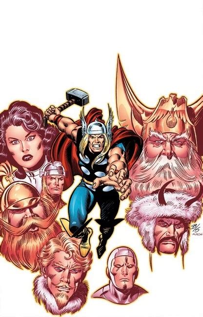 Thor By John Buscema Thor Thor Comic Art Thor Comic