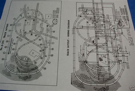 Wiring diagram vs schematic diagram. D291 Track Layout and Wiring Diagram | Lionel trains, Model trains, Layout