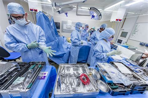 Spinal Surgery Preparations Stock Image C0470245 Science Photo