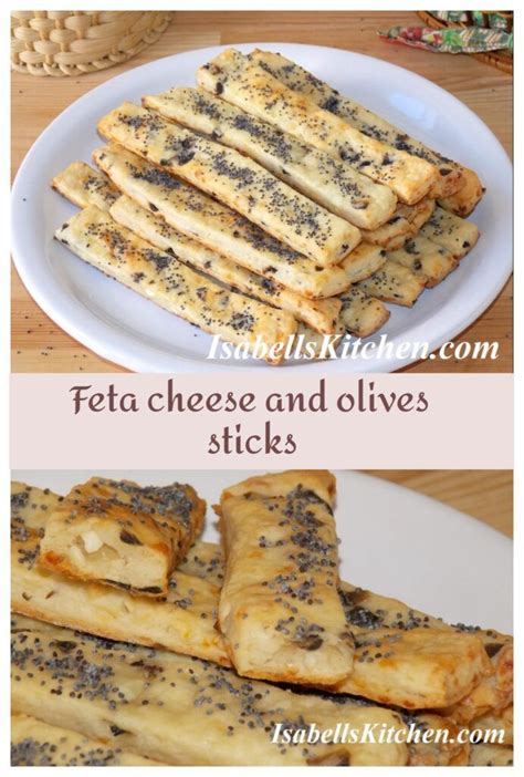 Feta Cheese And Olives Sticks Isabells Kitchen In 2020 Breakfast