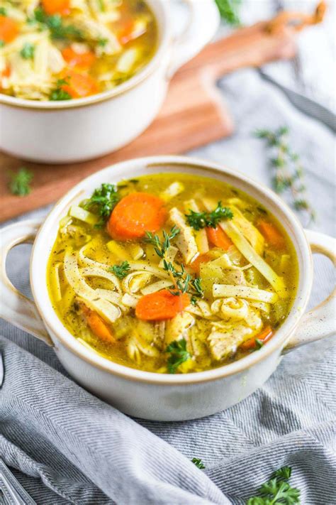 This post contains affiliate links. The best instant pot chicken noodle soup | Recipe ...