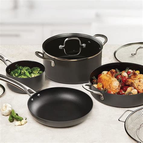 Emeril Forever Pans 10 Piece Hard Anodized Cookware Set