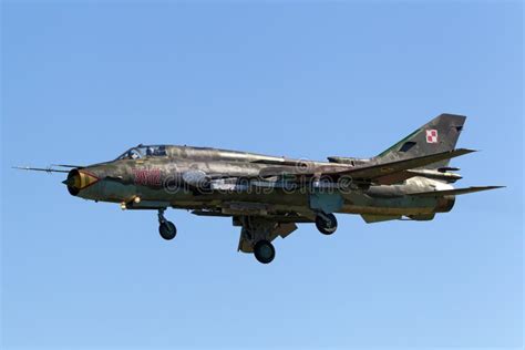Polish Air Force Sily Powietrzne Sukhoi Su 22 Fitter Attack Aircraft