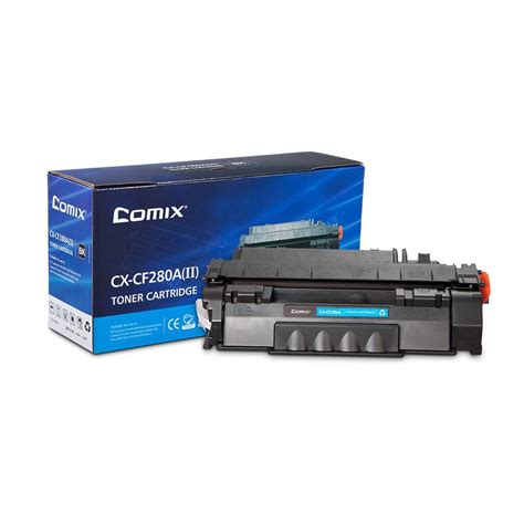 Hp laserjet pro 400 m401a mfp, laserjet pro 400 m401d mfp, laserjet pro m401n cartridge color: COMIX HP 80A CF280A OEM Equivalent Replacement Toner ...