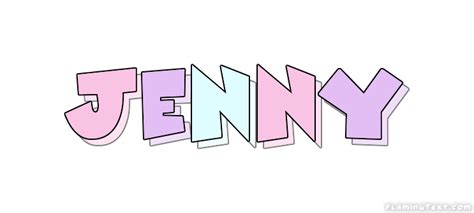 jenny logo free name design tool from flaming text