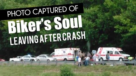 Photo Captured Of Bikers Soul Leaving Body After Crash