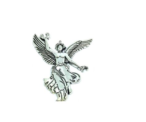 Sterling Silver Guardian Angel Charm Layra