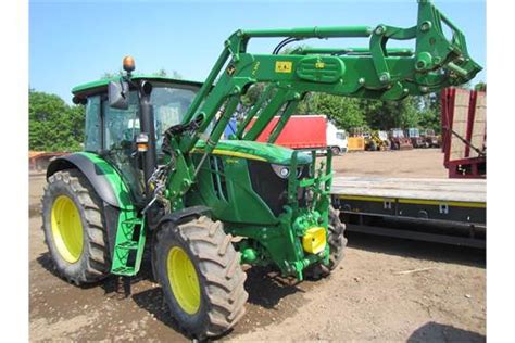 2014 John Deere 6110rc Tractor With H310 Loader Front Linkage And Pto