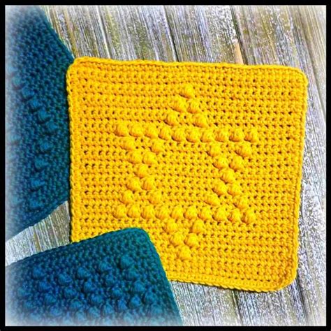 Star Of David Crocheted Dishcloth Pattern Pdf File Only Etsy